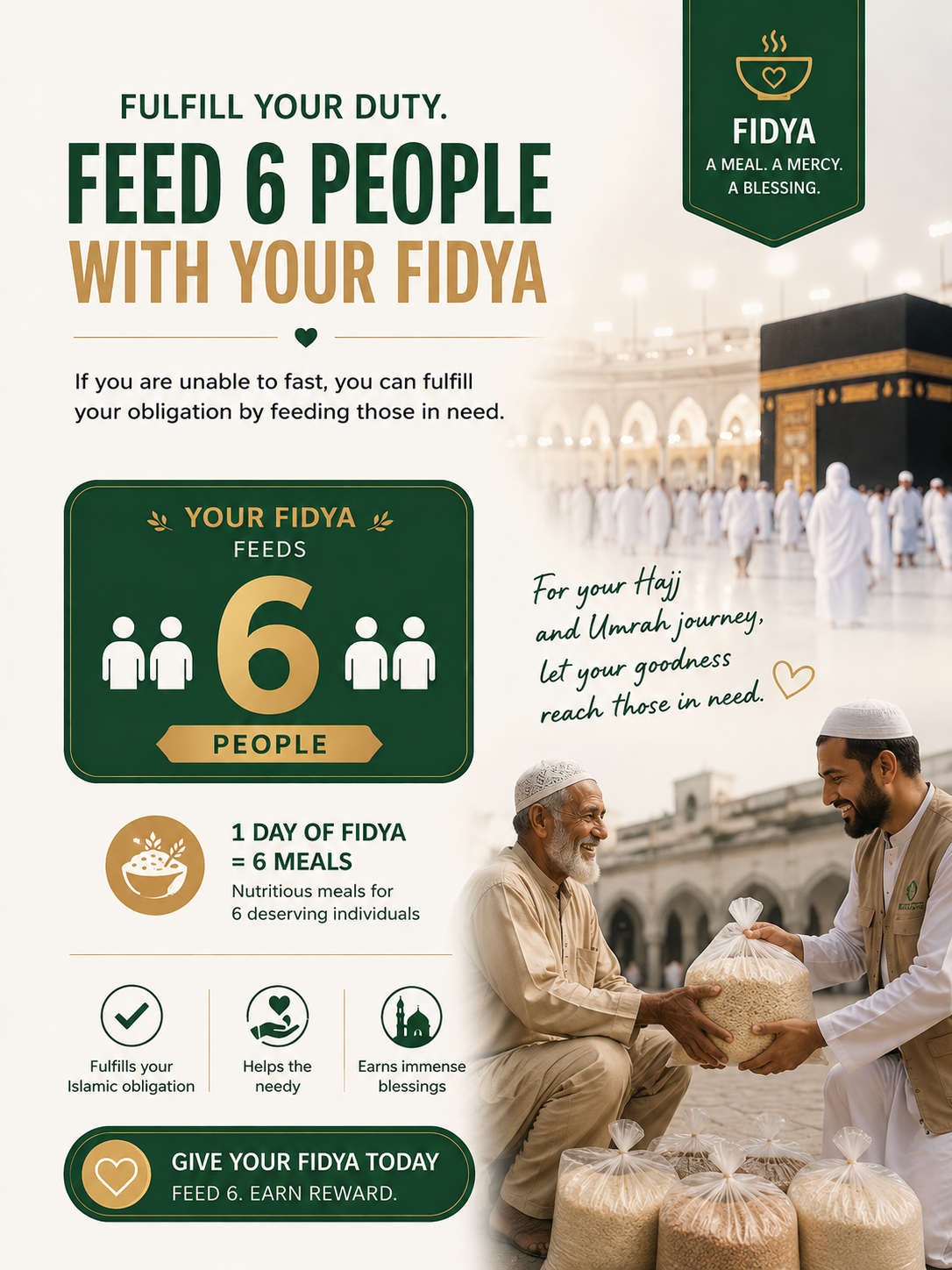 Fidya Al-Adha (Feed 6 people)