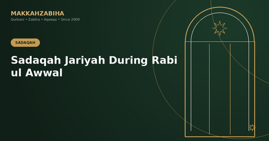 Sadaqah Jariyah During Rabi ul Awwal Why Charity Matters on Mawlid